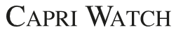 Logo Capri Watch